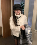 Mellie Leather Double Buckle Fur Mustang