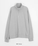 [BAONHAUS] Pimoe Half Zip-up Anorak Over Sweatshirt