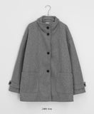 Bennoa High Neck Wool Half Coat