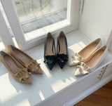 Celina Frill Middle Heel Shoes