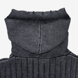 Metal Damage Hood Zip-up