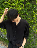 Acid linen cardigan