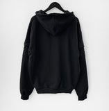 Tdu Quilted Pocket Hood Zip-Up