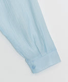 Lisons Summer Color See-through Long Sleeve Shirt