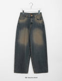 Priha Vintage Washing Denim Pants