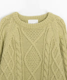 Poiru Cable Round Knit