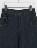Otelli Belt Raw Denim Balloon Pants