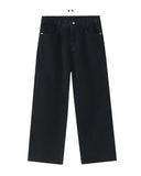 Lloyd Banding Wide Denim Pants