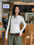 Lighty Half Zip-Up Slim Hoodie
