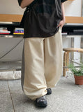Mubas Summer Side Color Matching Wide Pants