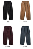 Peer One-Tuck Wide Banding Pants