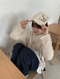 Rookie Boucle Button Hood Cardigan