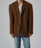 Elle three-button blazer
