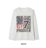 Frame Vintage Print Long Sleeve T-Shirt