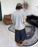 Beto Non-Faded Raw Bermuda Pants