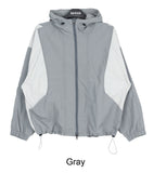 Kins Color Matching Mountain Wind Jacket