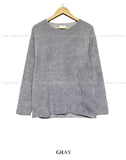 Deci wind velor long sleeve t-shirt