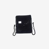 LINE denim string backpack
