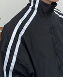 Tone Track Nylon Jumper