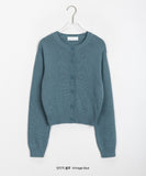 Lones Round Crop Knit Cardigan