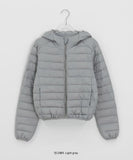 Qpo Hood Lightweight Padding Jumper