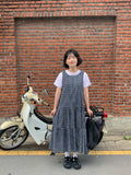Gaven Check Ribbon Long Tiered One Piece