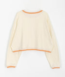 Furt Color Scheme Crop Long Sleeve Tee