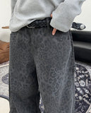 Dust leopard pants