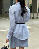 [Plan] Ollen Summer Linen Collar Shirt