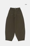 Mossman balloon over wide cotton pants