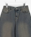 Suther Cat Washing Bermuda Denim Pants