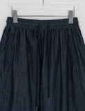 [unisex] Menteki Summer Banding Raw Denim Wide Pants