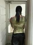 STRAP OFF SHOULDER T