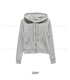 Sco Stripe Slim Hood Zip-Up