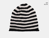 Behile Stripe Shirring Beanie