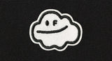 Cloud Smile Embroidery Cross Curved Messenger Bag