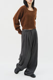 Mine Pintuck Wide Trousers