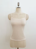 Revcell Ruffle Lace PuffBlouse (Sleeveless Set)
