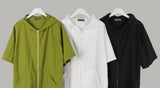 Taber hooded zip up