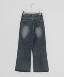 Recom Washing Denim Bootcut Pants