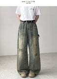 Naughty Double Knee Wide Denim