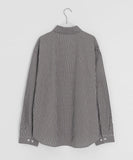 Yanpo Over Check Shirt