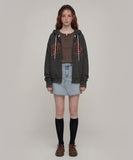 Daily Hues Hood Zip-Up