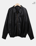 Kbon Overfit Leather Jumper