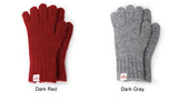 Odd Fingerhole Knit Gloves