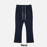 Resin flare fit banding pants