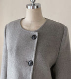 Rutel Wool Two-Button Handmade Short Jacket