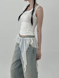 Frill Layered Belt