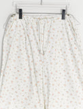 Lijet Flower String Pintuck Wide Pants