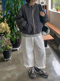 Tante Cotton Bermuda Balloon Wide Pants